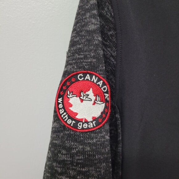 Canada Weathergear Full Zip Jacket Fleece Womens XL Hooded Fall Winter Layers - Picture 12 of 14